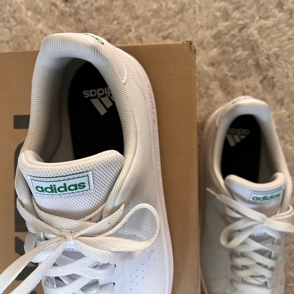 Adidas Classic White Leather Sneakers - Picture 4 of 7